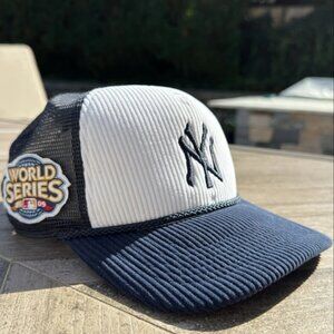 Kith New York Yankees Corduroy Trucker Hat Nocturnal 47 Brand 2009 World Series